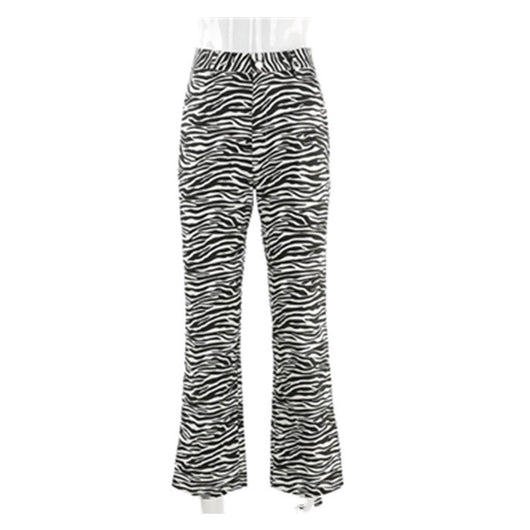 Pantalones Ceñidos de Cintura Alta con Diseño Micro Acampanado - Image 6