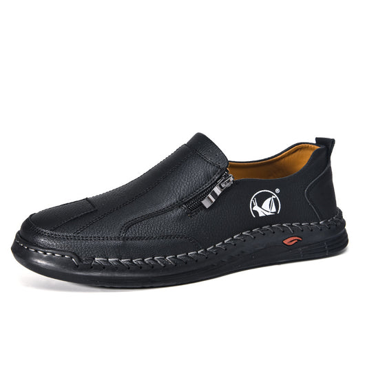 Zapatos Casuales de Cuero con Cordones para Hombre - Estilo Outdoor - Image 8