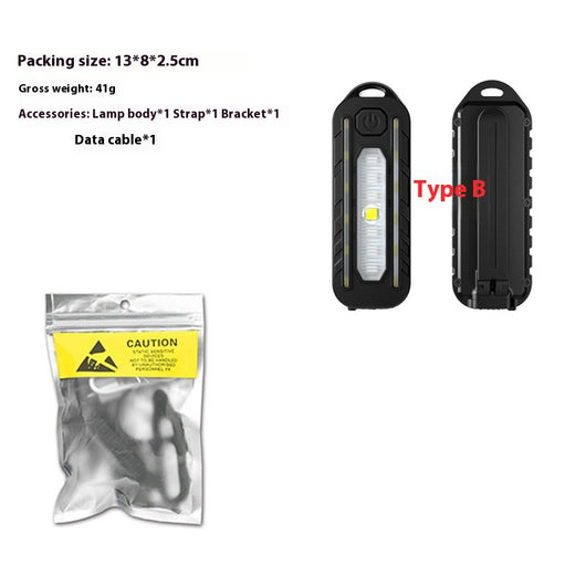 Luz Trasera de Advertencia USB-C para Bicicleta y Mochila - Image 8