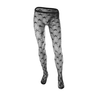 Pantimedias de Encaje Mesh Sexy para Hombre - Tejido Elástico Premium - Image 38
