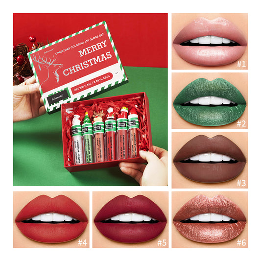 Set de Gloss Labial Líquido Rojo Intenso - Image 2