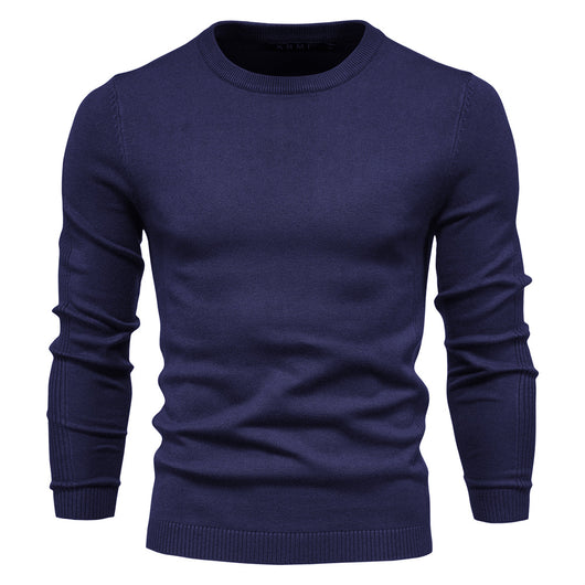 Suéter Cuello Alto Slim Fit Básico para Hombre - Abrigo Casual Invierno - Image 17