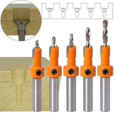 Tornillo Autorroscante de Cabeza Aleada con Broca Escalonada para Madera - Image 23