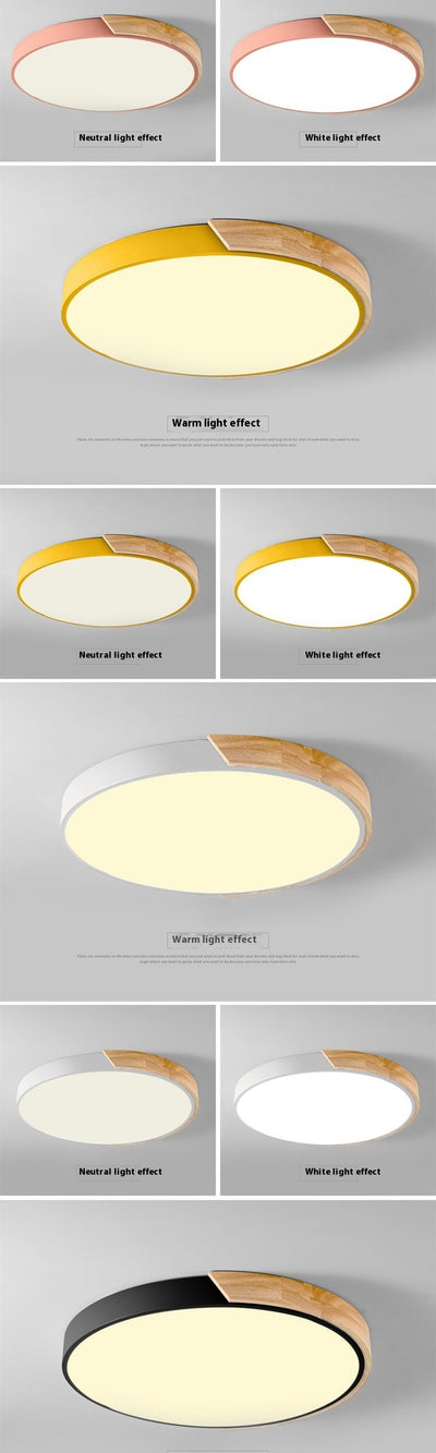 Lámpara de Techo Minimalista con Luz Creativa LED - Image 17