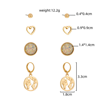 Aretes de Resina con Corazones de Amor - Image 5