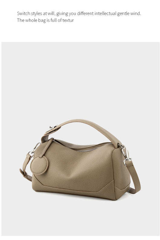 Bolso Crossbody de Cuero Genuino para Mujer - Portátil y Elegante - Image 35