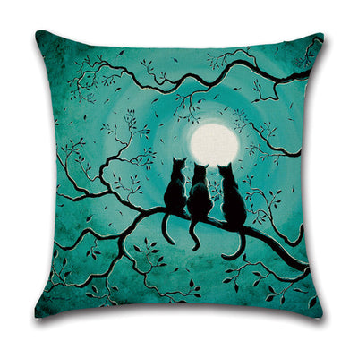 Colección de Arte Geométrico Ramadán Halloween: Paisaje Abstracto y Divertido - Image 12
