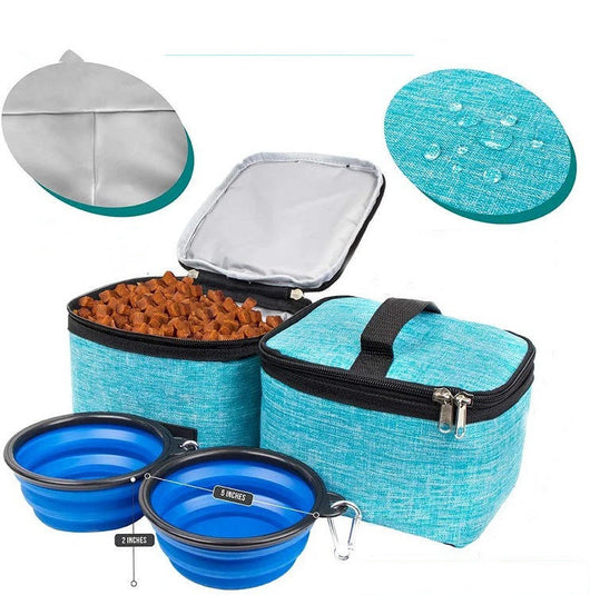 Bolsa Térmica Portátil para Mascotas con Recipiente Plegable - Image 10