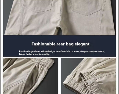 Pantalones Harem Deportivos Sueltos para Hombre - Cintura Ajustable Tendencia - Image 12