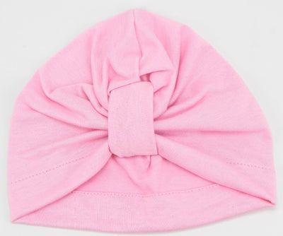 Gorro de Bebé con Nudo y Lazo - Tela Fina de Una Capa - Image 15