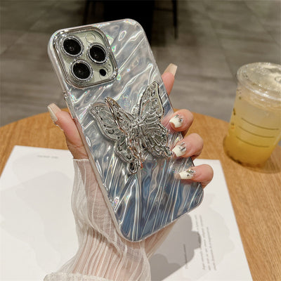 Funda Protectora con Efecto Agua y Mariposas de Silicona - Image 8