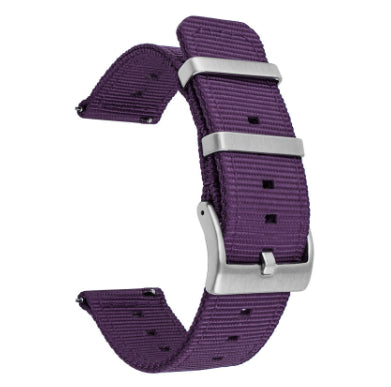Correa de Reloj Nylon Tejida con Liberación Rápida Impermeable - Image 16