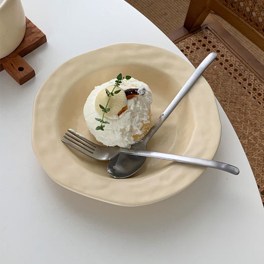 Juego de Platos y Tazones Artesanales Mate para Desayuno y Postre - Image 18