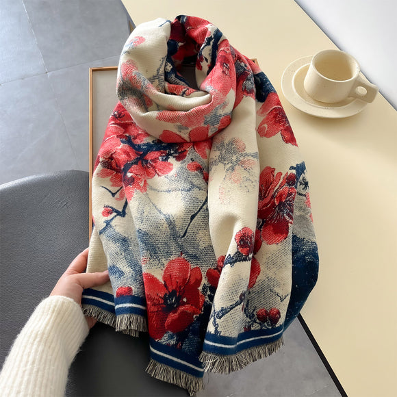 Bufanda Cálida para Otoño e Invierno - Estilo Versátil y Juvenil