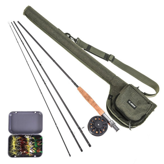 Bolsa Portátil de Lona para Caña y Carrete de Pesca con Mosca - Combo Completo - Image 2
