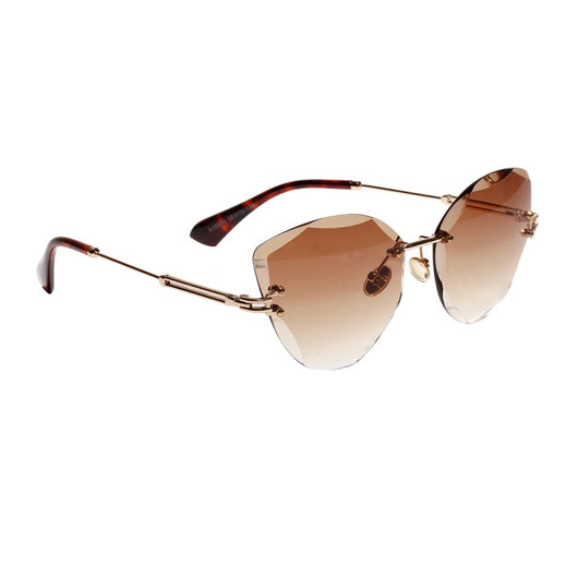 Gafas de Sol Retro Cat Eye para Mujer con Corte Diamante - Image 12