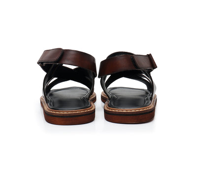 Sandalias Casuales de Cuero Genuino para Hombre - Comodidad de Verano - Image 46