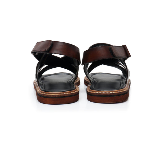 Sandalias Casuales de Cuero Genuino para Hombre - Comodidad de Verano - Image 46