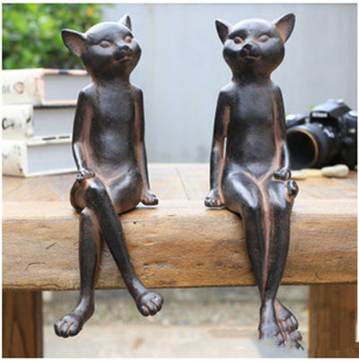 Set de Adornos de Gatos en Resina para Manualidades - Image 10