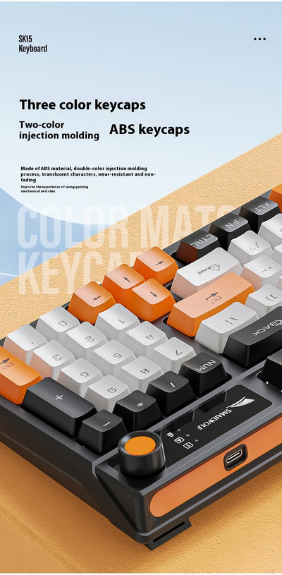 Teclado Mecánico Gaming con Perilla de Control para Notebook - Image 26