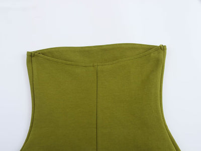 Top Reversible Doble Tela para Mujer - Estilo Europeo y Americano - Image 8