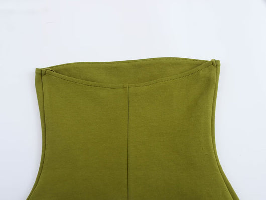 Top Reversible Doble Tela para Mujer - Estilo Europeo y Americano - Image 8