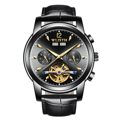 Reloj Mecánico Automático Multifunción Estilo Empresarial Coreano para Hombre - Image 7