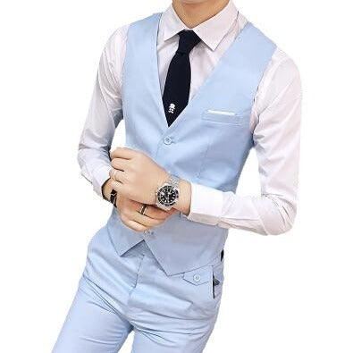 Chaleco Slim Fit Primavera Otoño para Hombre - Image 5