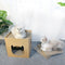 Rascador Vertical para Gatos con Cartón Corrugado Resistente