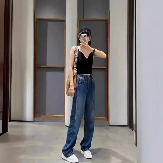 Jeans de Cintura Alta Elásticos para Mujer - Image 3