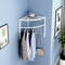Perchero Triangular de Pared sin Taladro para el Hogar