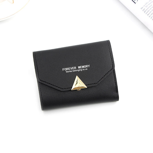 Billetera Corta Estilo Coreano para Mujer con Múltiples Compartimentos - Image 2