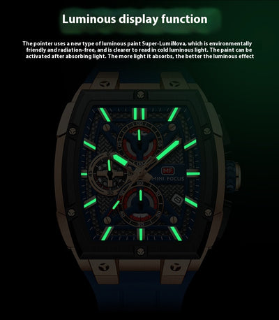 Reloj Hombre Arc Espejo Multicapa Hueco - Image 12