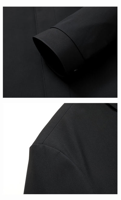 Chaqueta de Plumas de Pato Blanca para Hombre - Estilo Casual Ejecutivo - Image 14