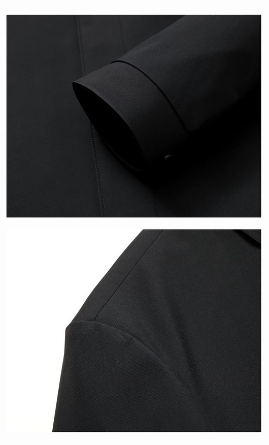 Chaqueta de Plumas de Pato Blanca para Hombre - Estilo Casual Ejecutivo - Image 14