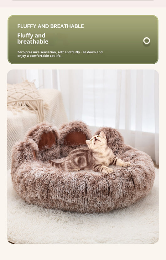 Cama Acolchada Bicolor para Mascotas - Diseño Moderno y Confortable - Image 8