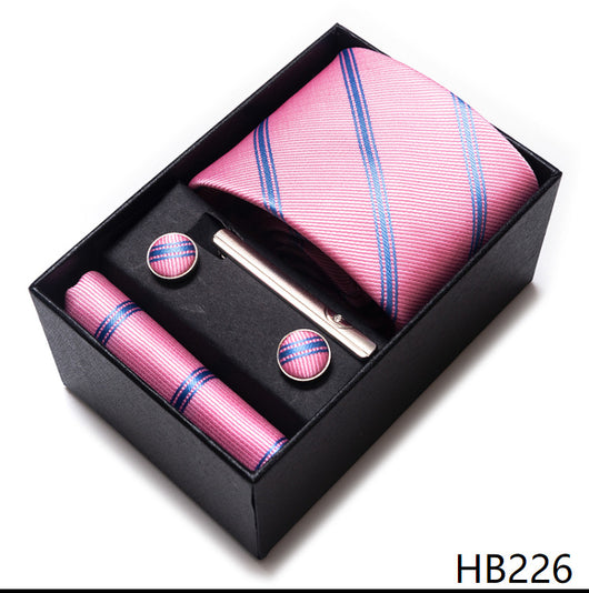 Corbata Jacquard Profesional Tejida en Trama para Negocios - Image 27