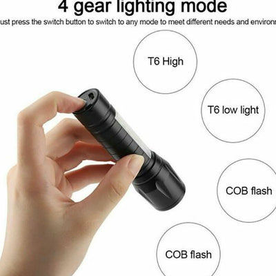 Linterna LED Zoom Extensible para Trabajo - Luz Profesional Ajustable - Image 12