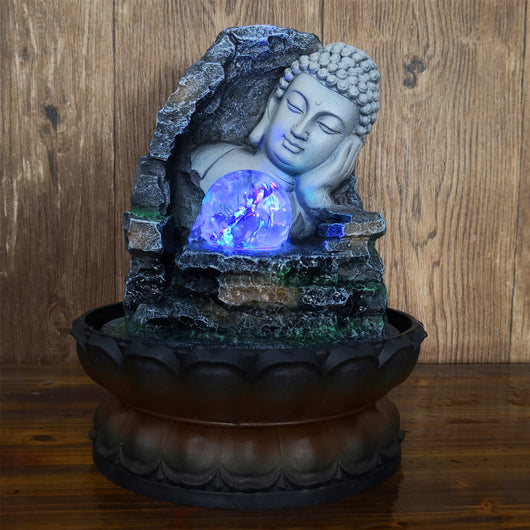 Fuente Zen con Estatua de Buda - Decoración Agua Feng Shui - Image 21