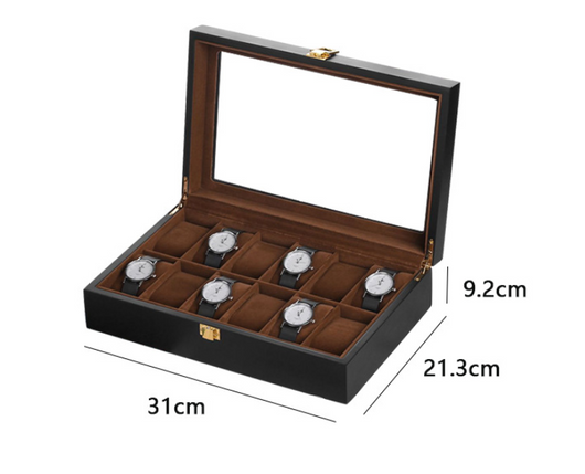 Estuche Organizador para 12 Relojes en Madera - Image 12
