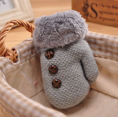 Guantes Infantiles de Invierno Acolchados con Forro de Terciopelo Grueso - Image 11