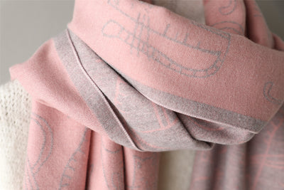 Pashmina Estampada de Protección Solar para Otoño e Invierno - Image 33