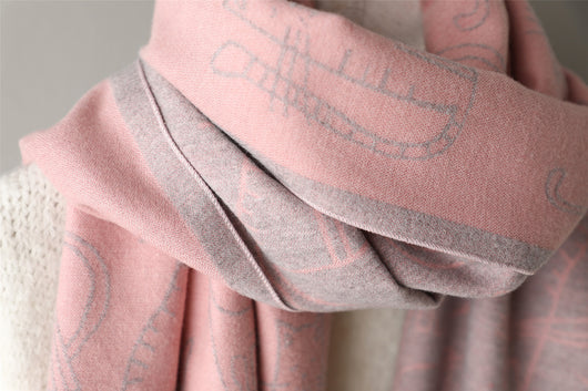 Pashmina Estampada de Protección Solar para Otoño e Invierno - Image 33