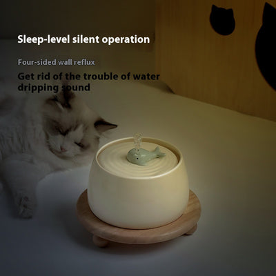 Fuente Automática de Agua Circulante para Gatos con Filtro Cerámico