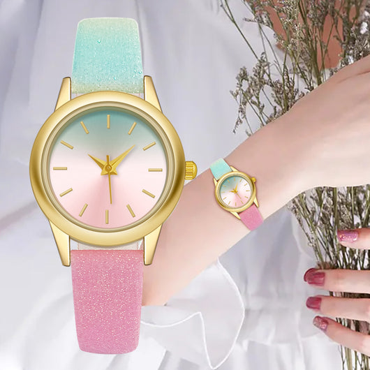 Reloj Pulsera Casual Minimalista con Cinturón Intercambiable - Image 2