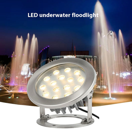 Lámpara Subacuática LED para Piscina y Fuentes de Exterior