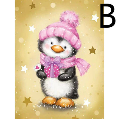 Pintura de Diamantes 5D Pingüino - Bordado Artístico Animal - Image 14