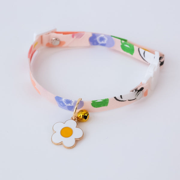 Collar para Mascotas con Cierre de Seguridad Floral