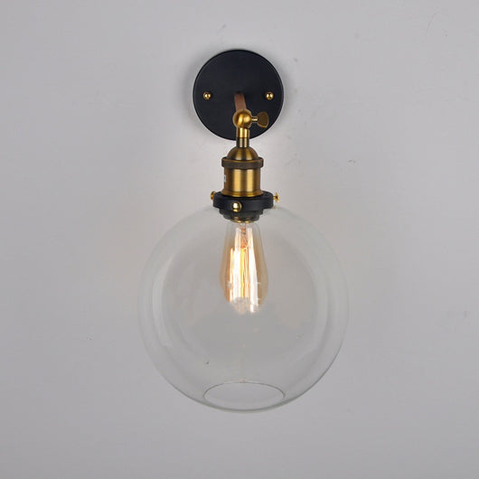 Lámpara de Pared Esférica Retro para Cafeterías - Diseño Industrial Vintage - Image 9