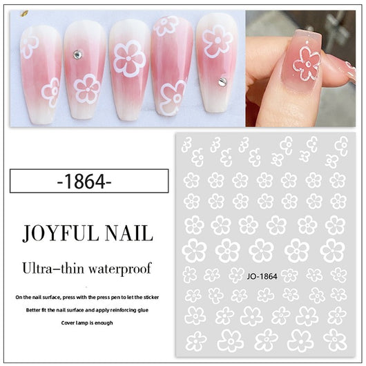 Adhesivos de Uñas 5D con Relieve Estéreo - Ornamentos Decorativos - Image 14